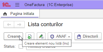 OneFactura manual